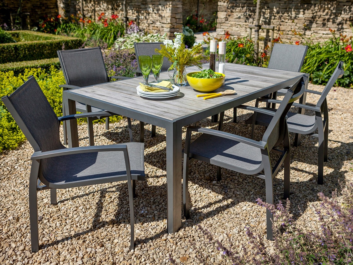  aluminium garden furniture sets uk
