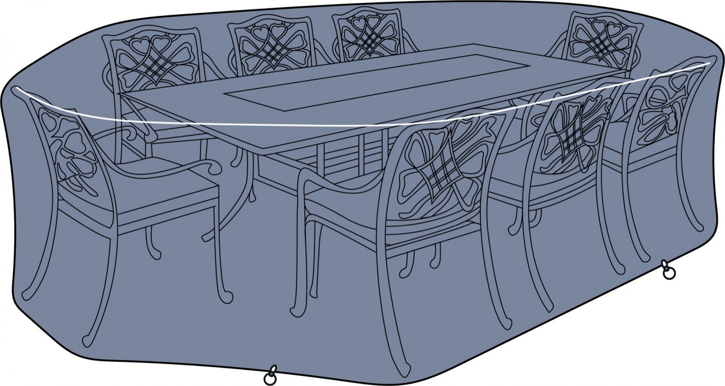 Hartman Hartman 8 Seat Rectangular Garden Furniture Set Cover Capri