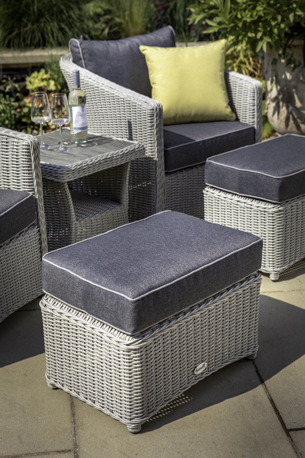Hartman Hartman Henley 3 Seat Casual Garden Furniture Lounge Set with