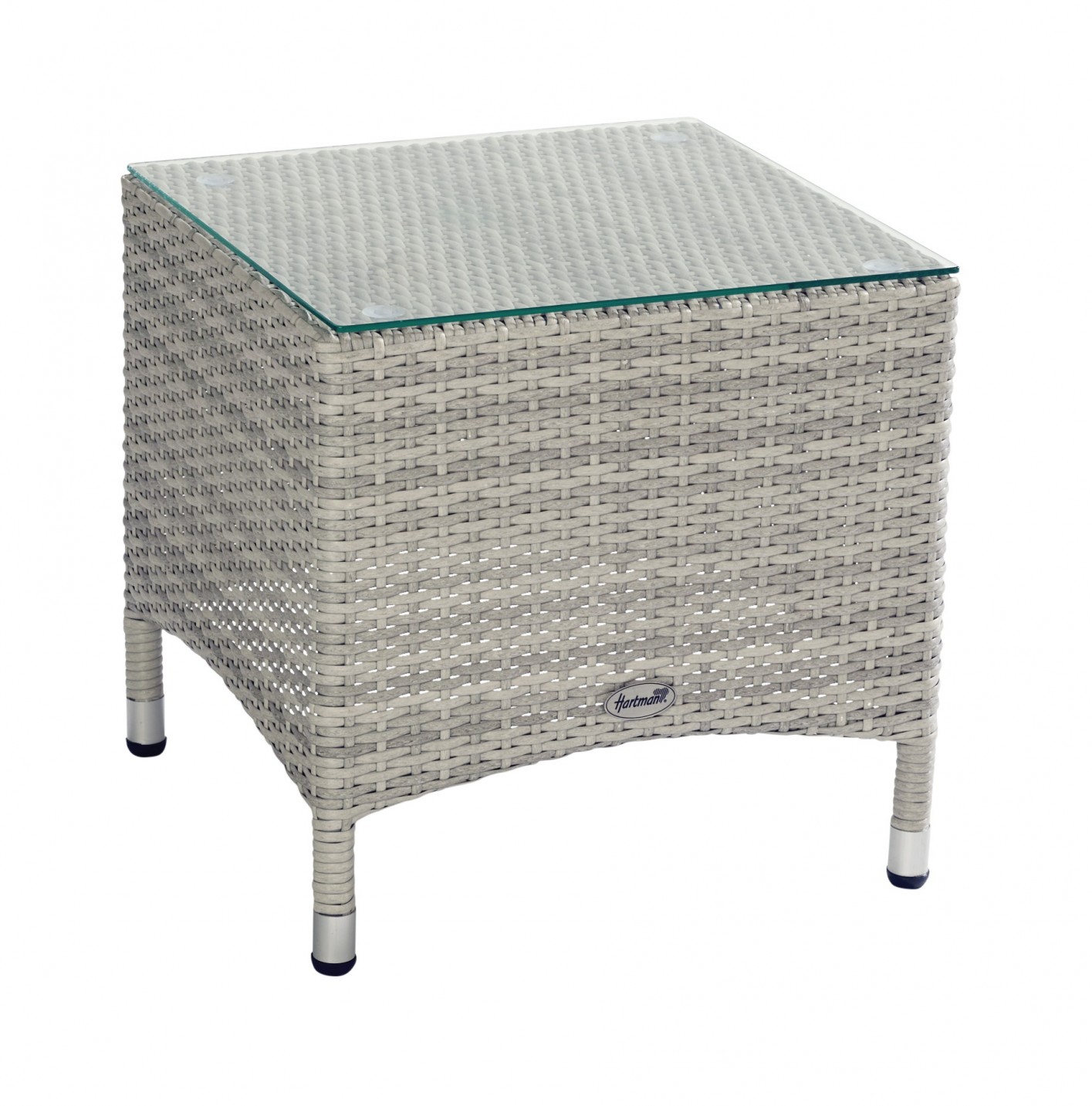 Hartman Hartman Curve Square Garden Furniture Side Table Cool Grey