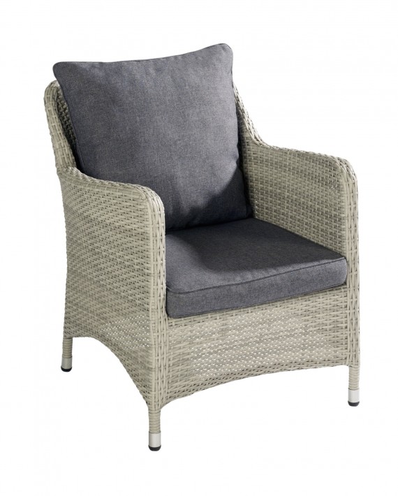 Hartman Hartman Curve Garden Furniture Lounge Chair - Cool Grey Rattan