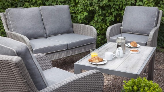 Hartman Hartman Atlanta 4 Seat Garden Furniture Lounge Set Rattan